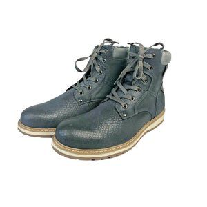 Men's Causal Boots Blue Size 9.5
